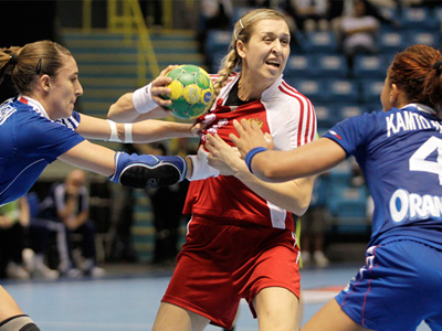 France deny Russia fourth consecutive handball crown
