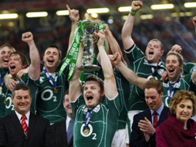 Ireland claim their first Six Nations Cup in 61 years