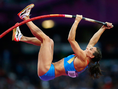 Isinbayeva misses out on London gold