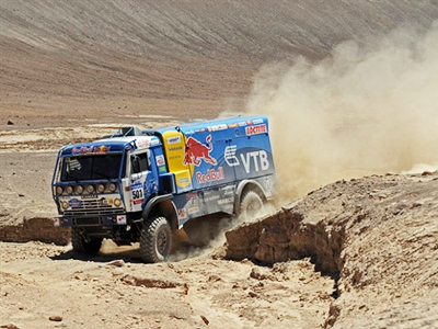 Chagin’s Kamaz takes Dakar lead
