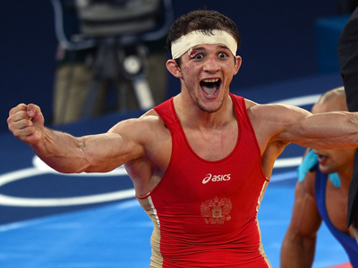 Khugaev snatches another Greco-Roman gold for Russia