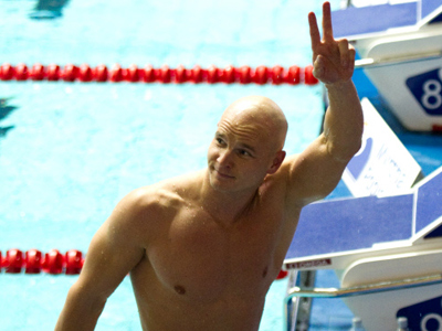 Korotyshkin upstages Phelps in 100m butterfly