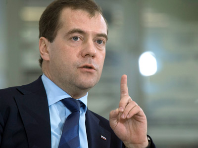 Medvedev to lead Russian delegation at London 2012