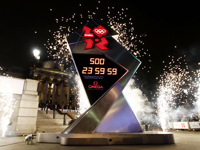 Olympic countdown begins in London