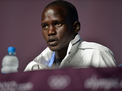 South Sudanese runs to Olympic finish after horrors of war