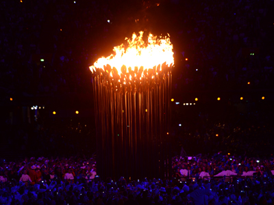Olympic flame lit in London (PHOTOS)