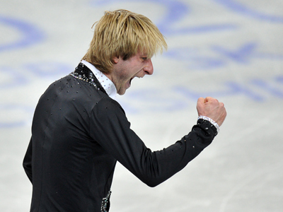 Perfect Plyushchenko claims seventh European title