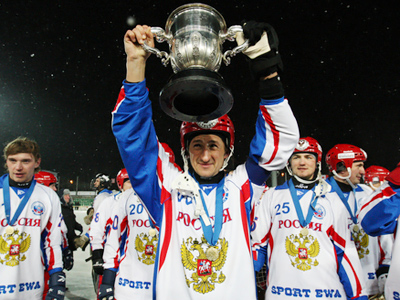 Russia claim Bandy Worlds
