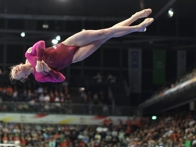 Russian gymnast grabs all-around gold at European championship