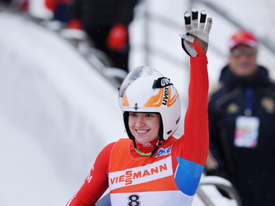 Russian ends luge season on high note