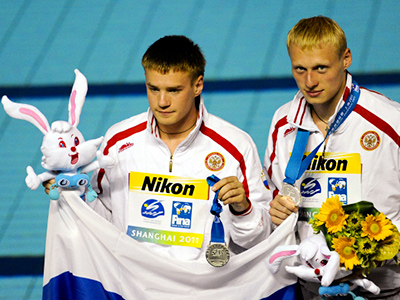 Russian divers earn silver at swimming World Champs