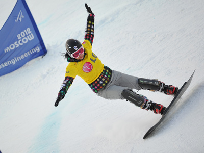 Home ramp turns unlucky for Russian snowboard star