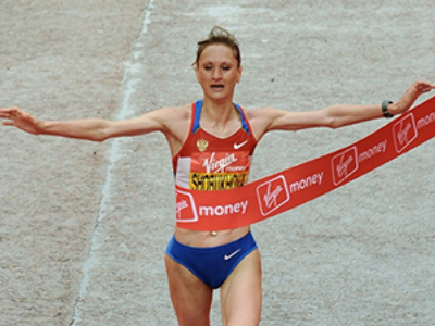 Russian triumph at London marathon