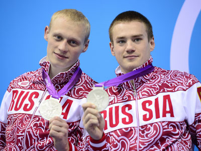 Silver splash for Russia in Olympic diving