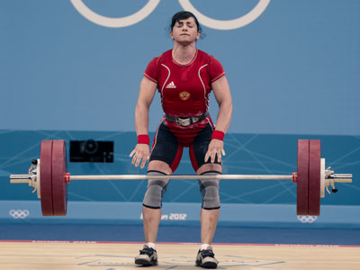 Kazakhstan wins second weightlifting gold at Russia's expense
