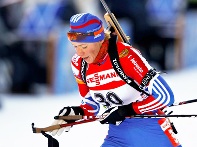 Russia grabs first gold of biathlon season