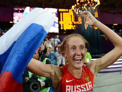 Russia’s Zaripova first in 3000m steeplechase