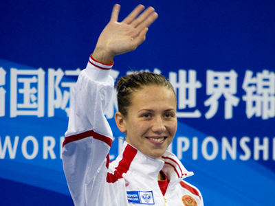 Zueva brings Russia first medal in Shanghai pool