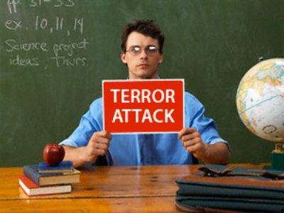 And now kids, let’s mastermind a terrorist attack