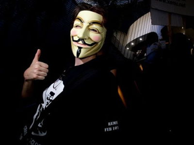 Anonymous target 2012 presidential election