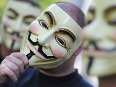 IRL action: Anonymous takes to the streets to protest CISPA