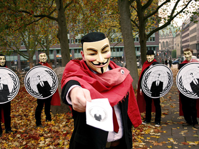 Anonymous declares cyber war on Congress over indefinite detention act