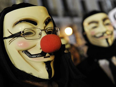 Anonymous strikes back