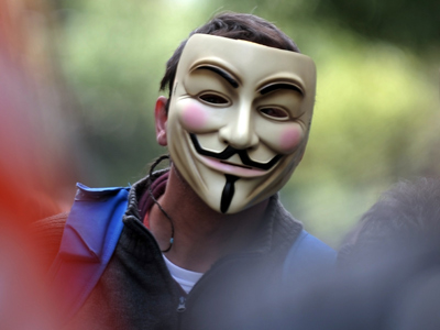 Major Anonymous account suspended by Twitter