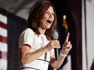 Michele Bachmann says the Soviet Union is a threat to America