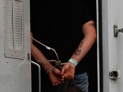'Burning Bank' artist arrested in LA