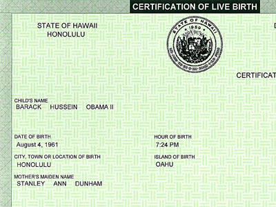 "Birther Bill" approved in Arizona