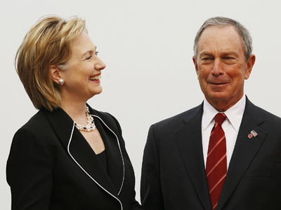 Bloomberg wants Hillary Clinton to succeed him