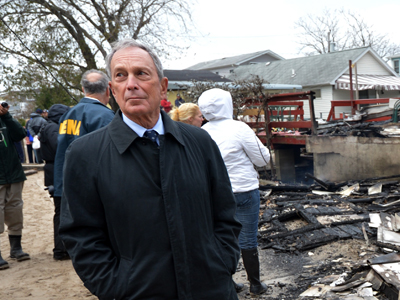 After Sandy, Bloomberg refused National Guard’s help because they have guns