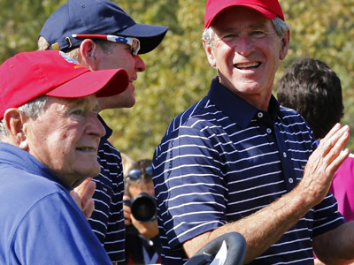Secret Service on the hunt after Bush presidents hacked