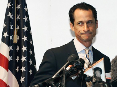 "Bye bye, pervert!" Weiner resigns