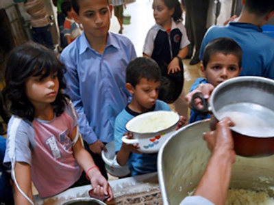 Christmas arrives early in Gaza Strip