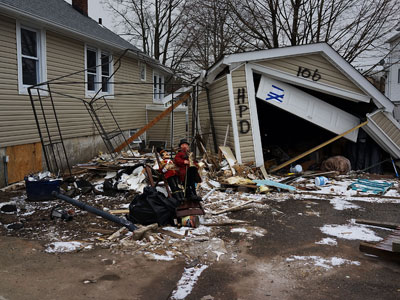 New York raises taxes on Sandy-hit houses
