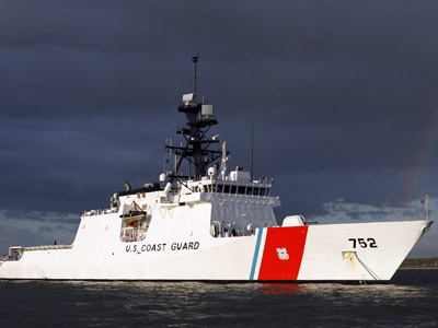 Coast Guard's newest ship filled with holes
