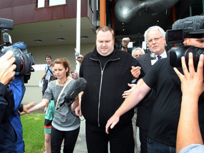 Is it back to jail already for Kim Dotcom?