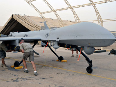 Drone strike kills 13 civilians