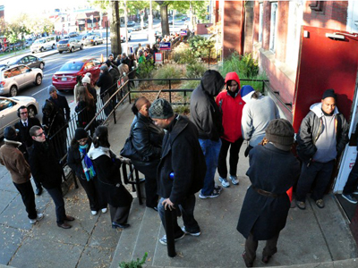 Election Day madness: Long lines, fraud phone calls (PHOTOS)
