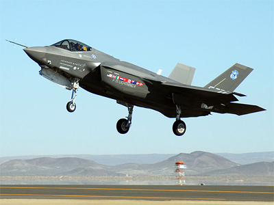All F-35 and F-22s grounded