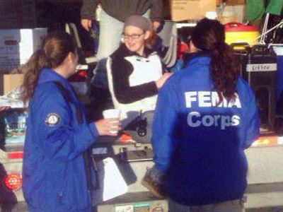OccupySandy feeds FEMA workers: Government incompetence at its peak