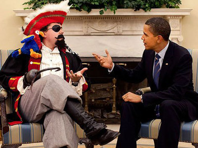 Fox News flubs on Obama pirate picture