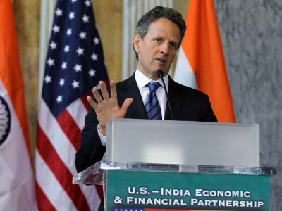 Geithner predicts long hardships ahead for America