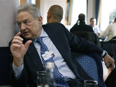 George Soros gets violent in bed