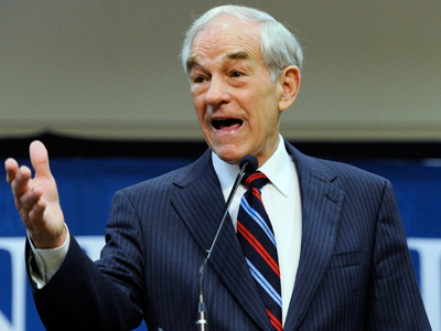 Republican presidential candidate Ron Paul (AFP Photo / Ethan Miller)