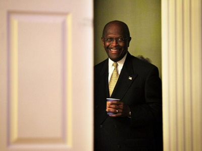 Third woman accuses Herman Cain of sexual harassment - Cain blames Perry