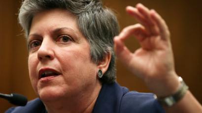 U.S. Homeland Security Secretary Janet Napolitano.(AFP Photo / Alex Wong)
