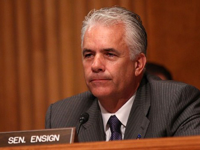 Sen. John Ensign to resign following sex scandal